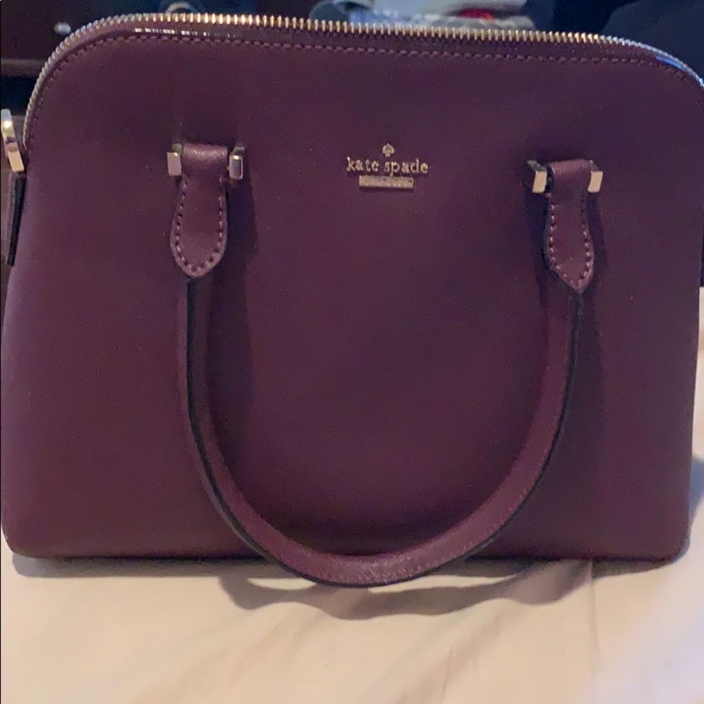 Kate Spade Handbag Deep Plum